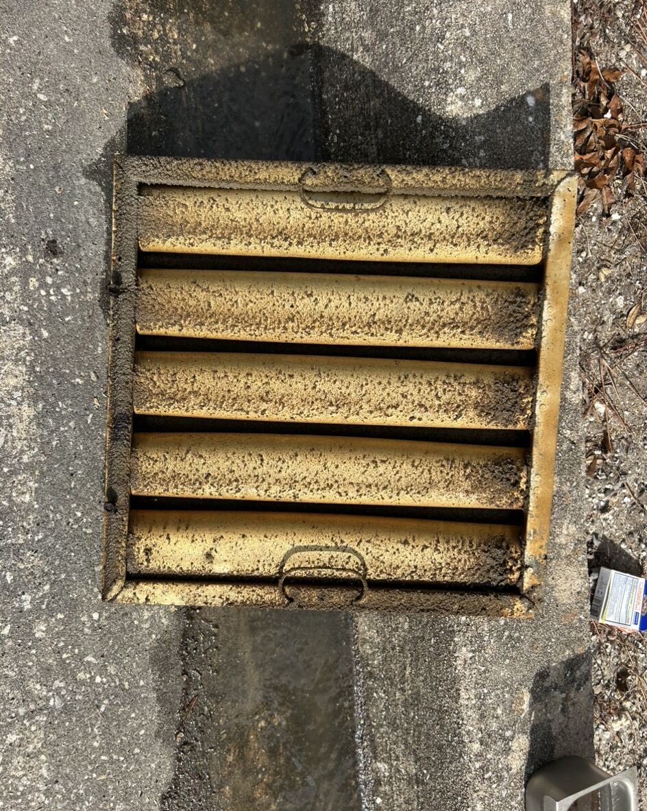 Before power washing